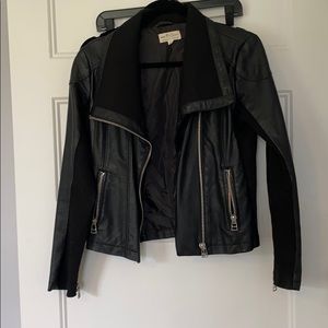 Thread and Supply black Leather jacket